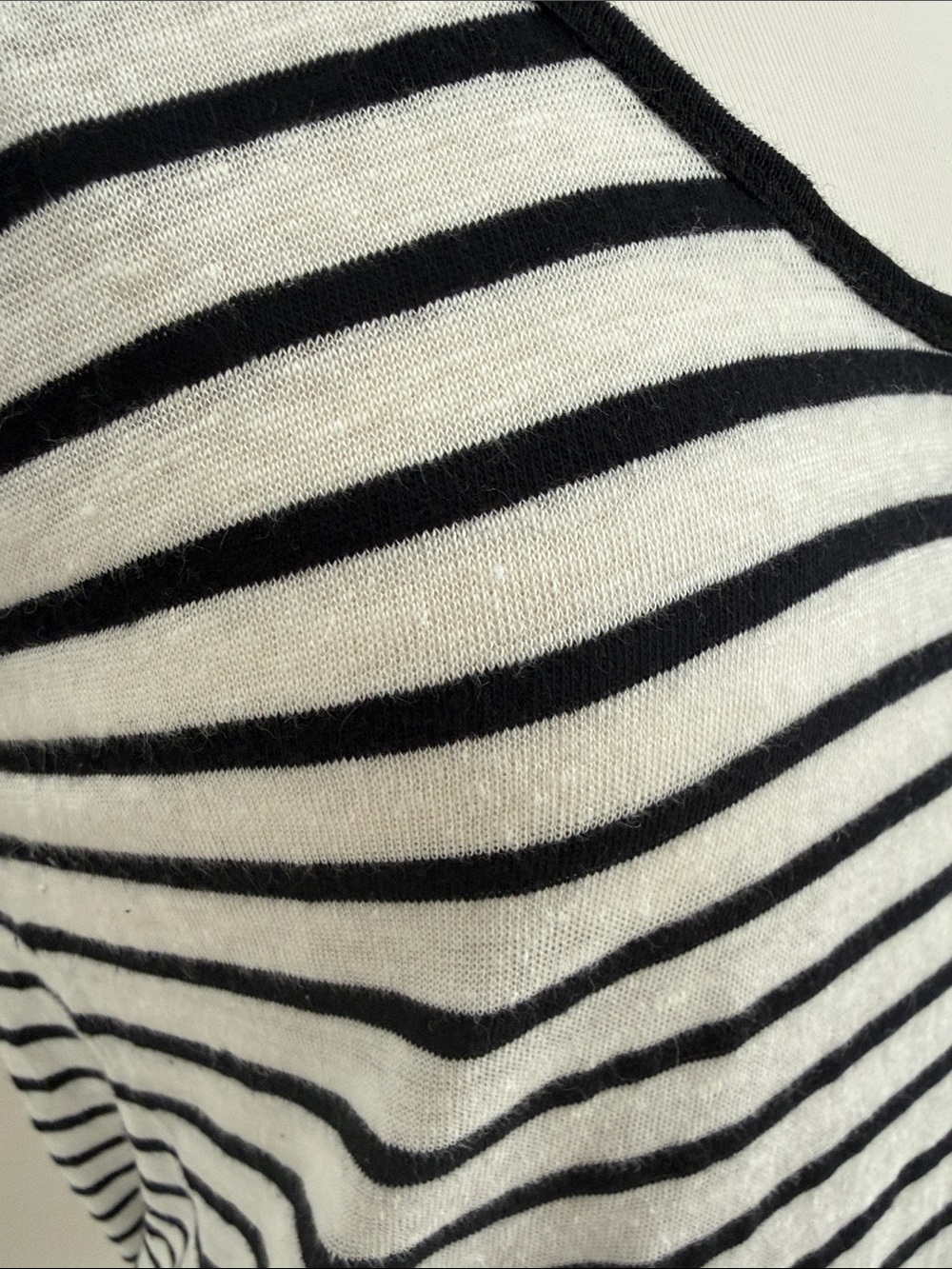 BANANA REPUBLIC Slubbed Cotton Striped Tank Top - Picture 6 of 10